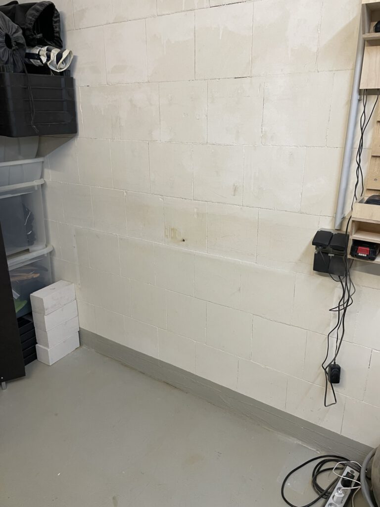 Freier Raum in der Werkstatt