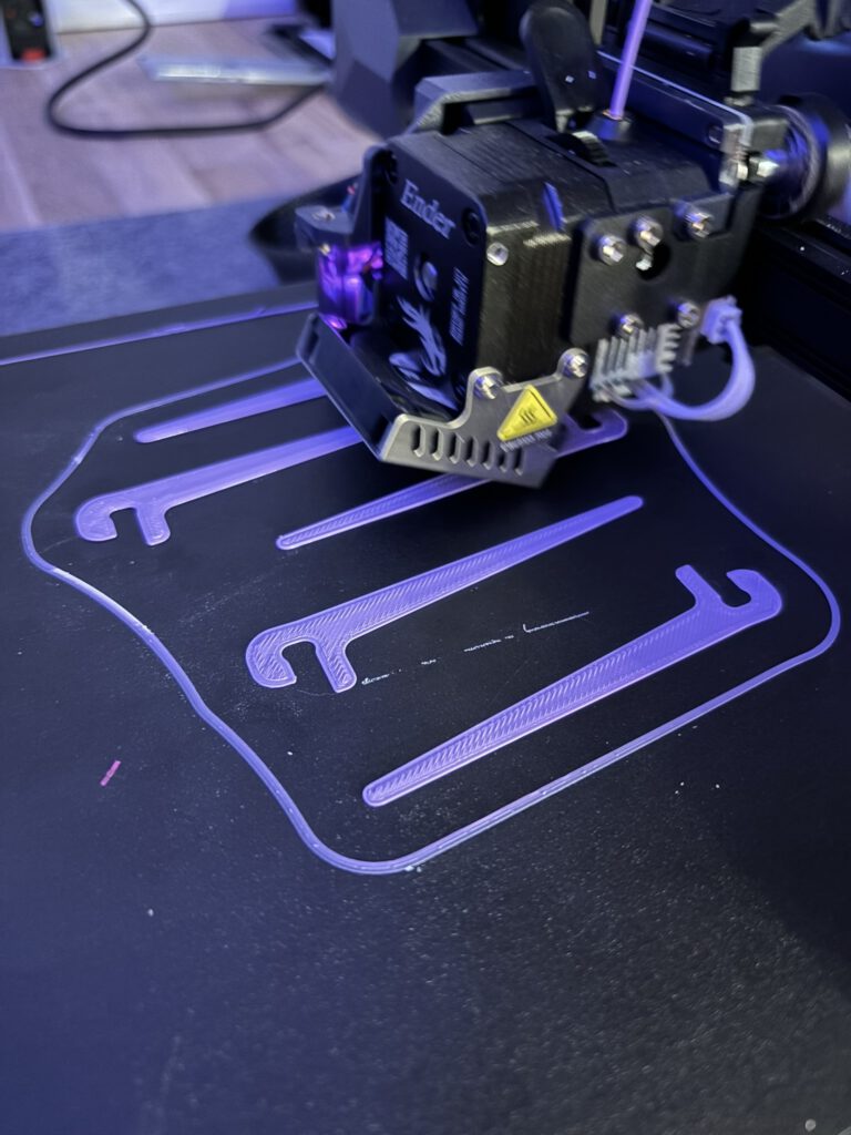 3D Druck der Garnhalter