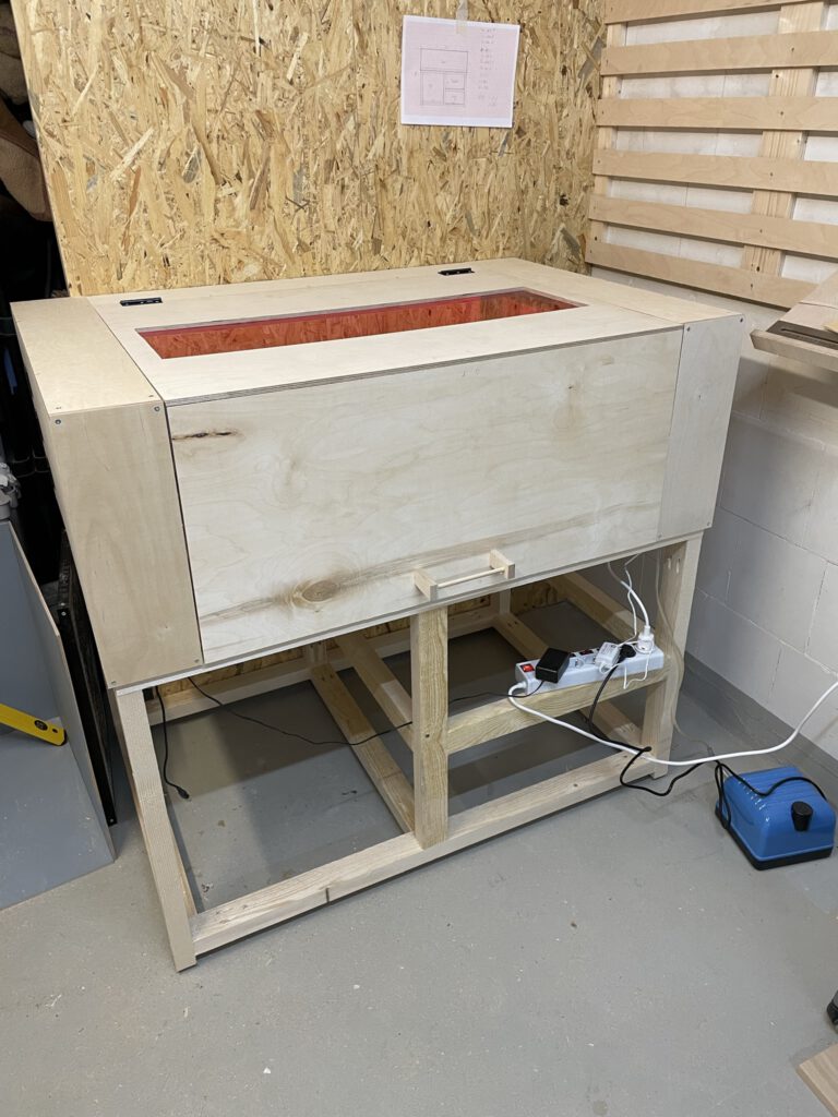 Fertige Laserbox