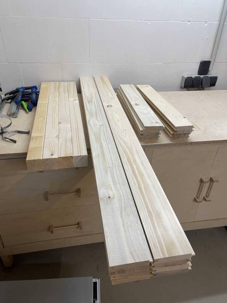 Material für das Hochbeet
