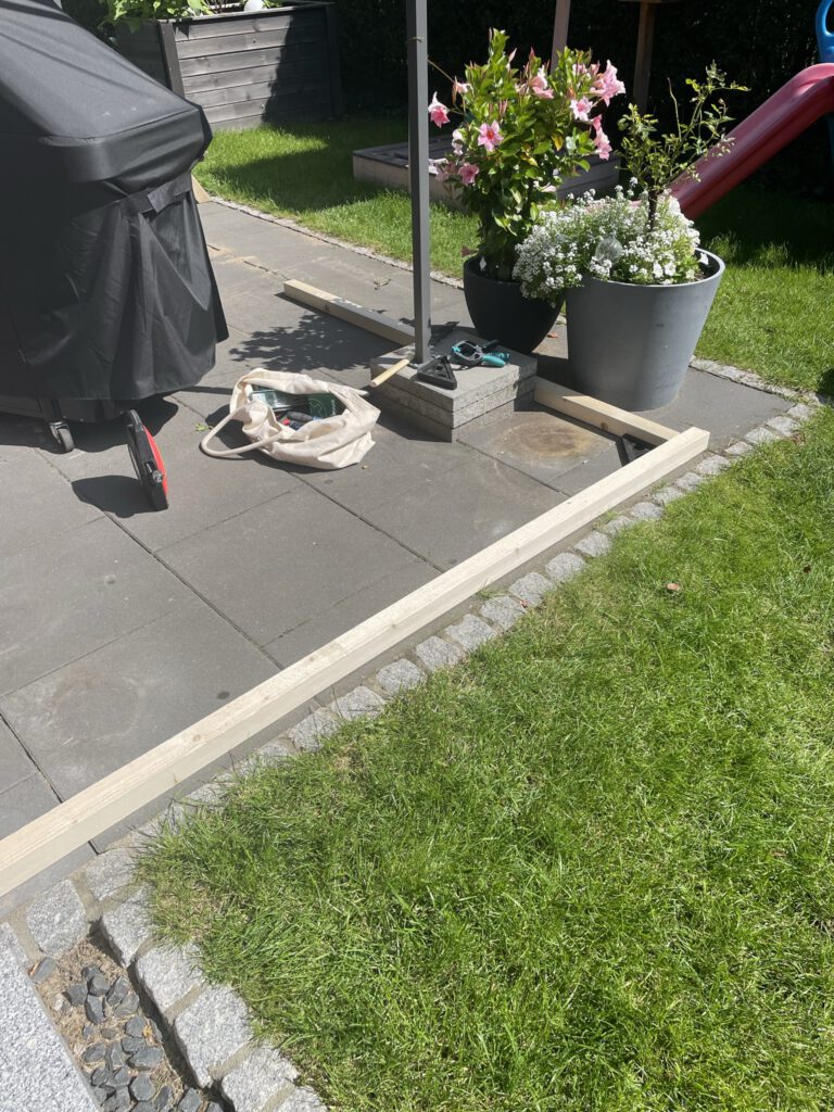 Start des Rahmenbaus