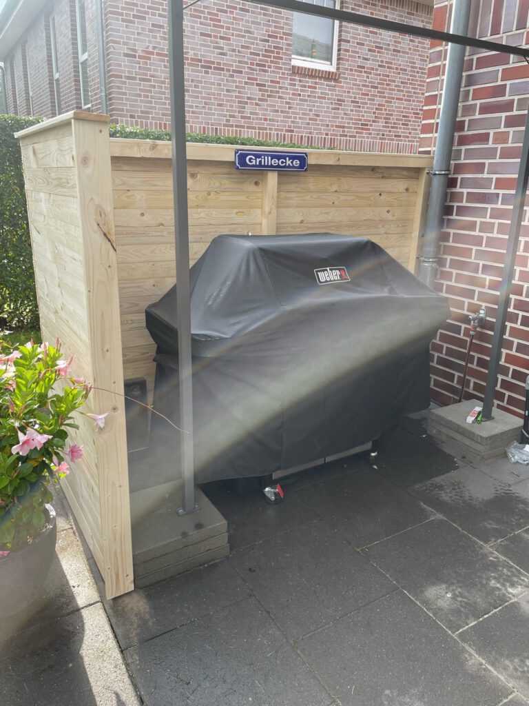 Probestellen des Grills
