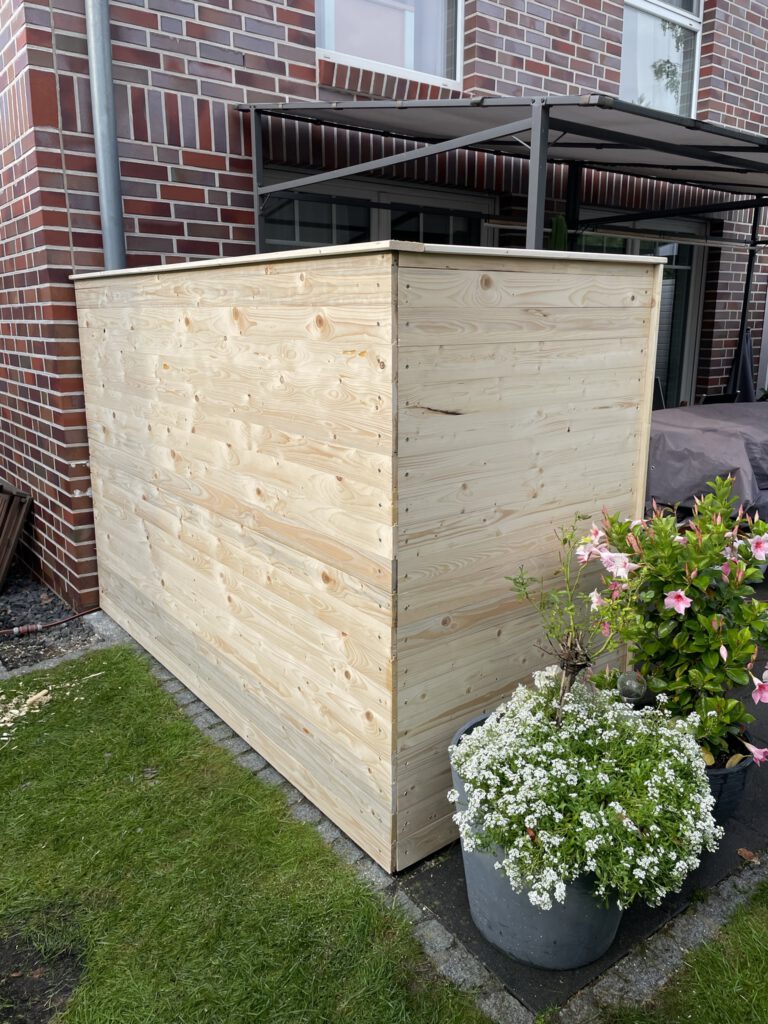 Wand vor dem Streichen