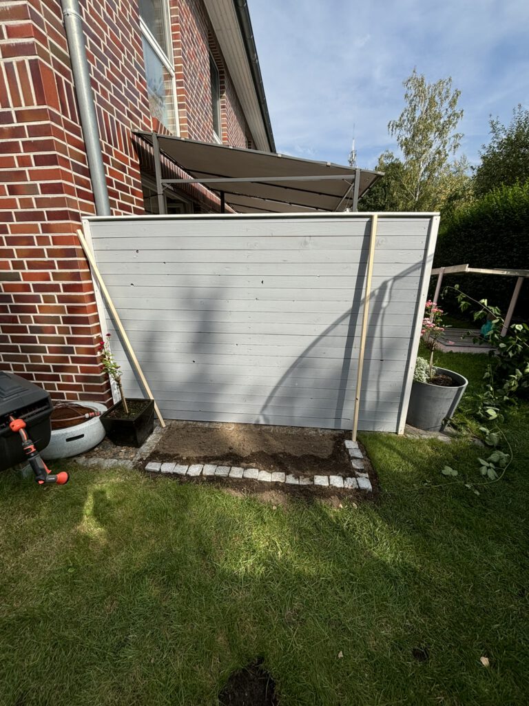Beet für die Brombeere