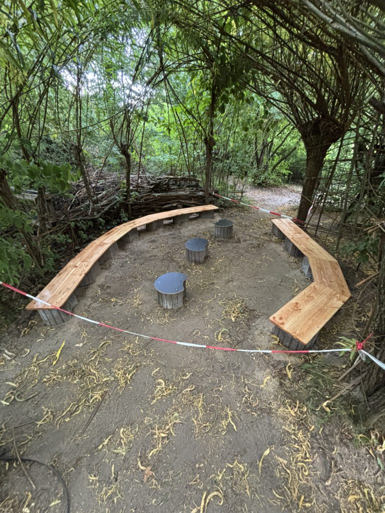 Fertige Sitzecke für den Kindergarten