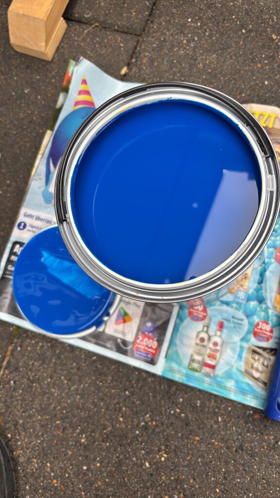 Blaue Lasur