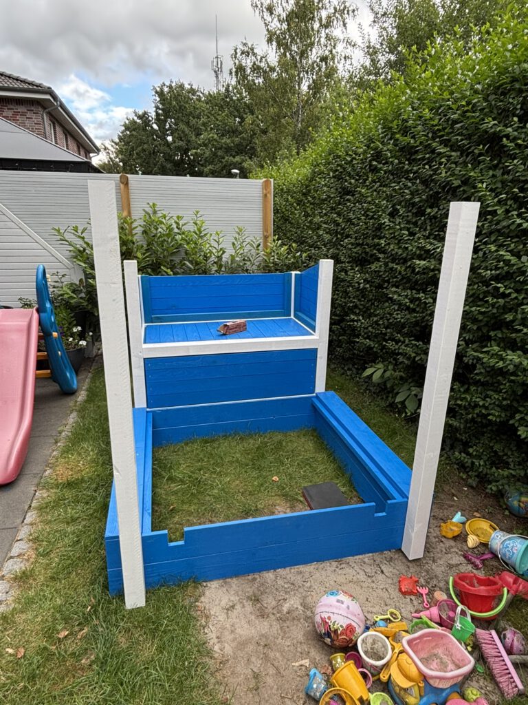 Ausrichten und Montage der vorderen Stützen