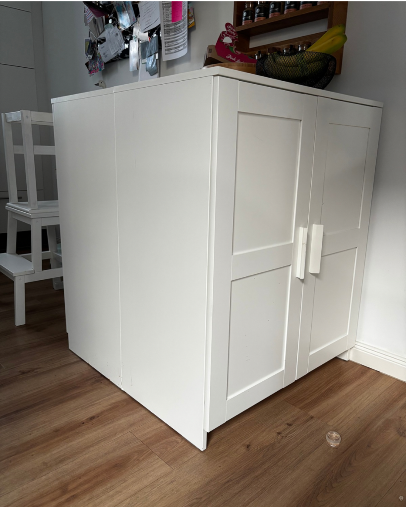 Schränke vor dem Makeover